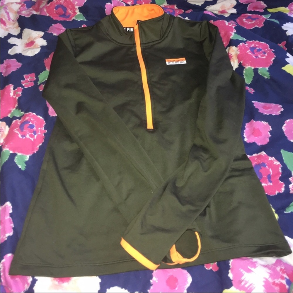 PINK ultimate half zip
